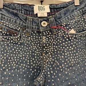 Embellished Blue Jeans Size 25